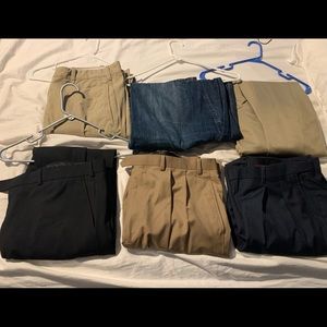 6 pairs of men’s pants lot old navy jeans